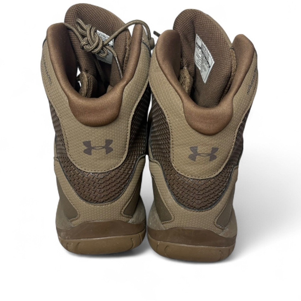 Under Armour Valsetz RTS Tactical Combat Boots Men’s 8.5 Khaki Tan Military - Picture 7 of 8